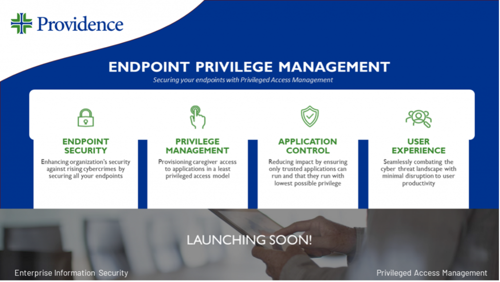 Endpoint Privilege Management graphic